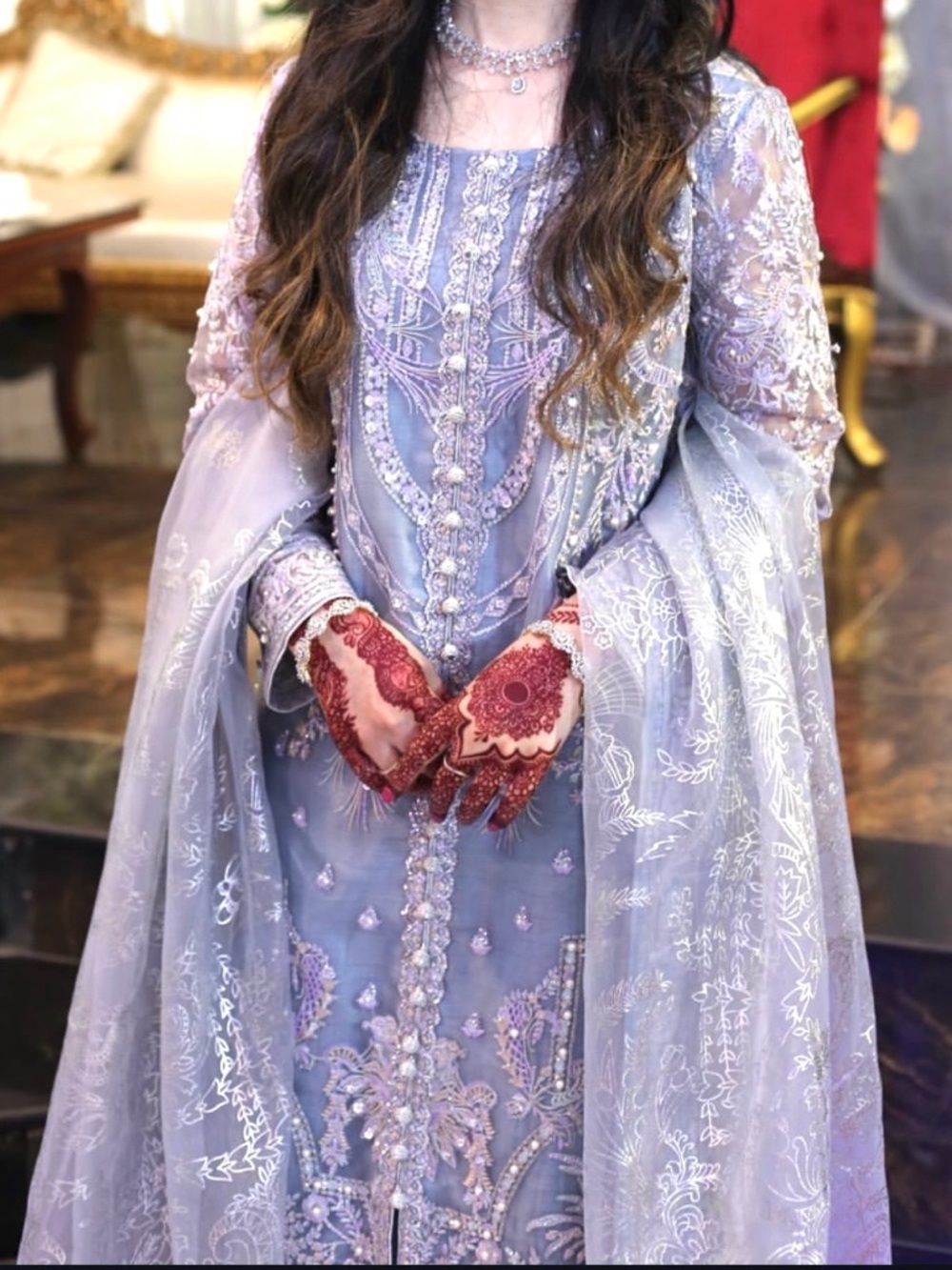 Pakistani Gown with Palazzos
